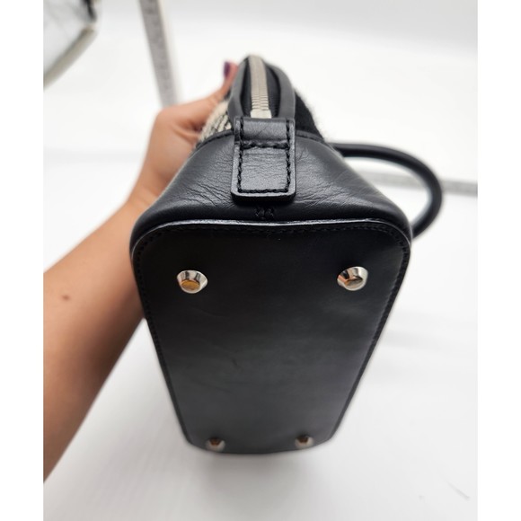 BURBERRY Mini Plaid Wool Alma Handbag 156BURXHA - Picture 11 of 15